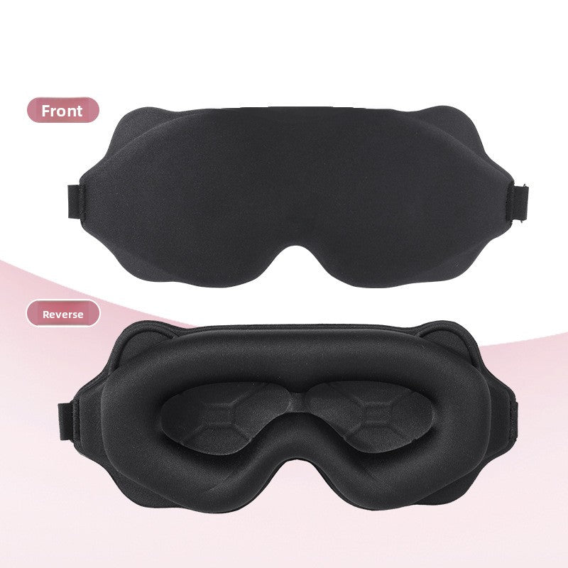 3D Contoured Light Blocking Sleep Eye Mask