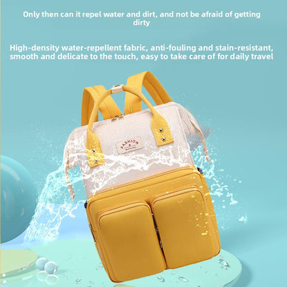 Multifunctional Diaper Backpack with Insulation