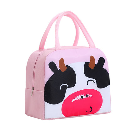 Cartoon Insulated Lunch Bag with Handle