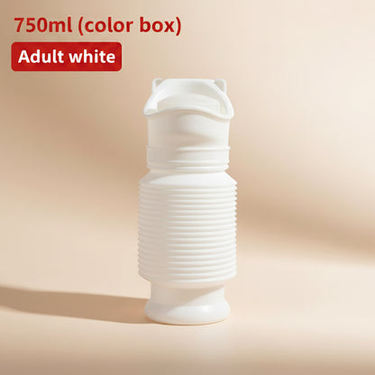 Collapsible Travel Urinal with Cartoon Lids