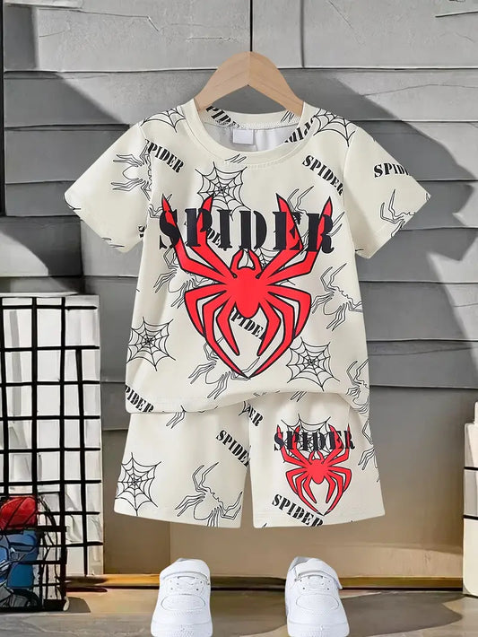 Men's children's clothing short-sleeved shorts T-shirt