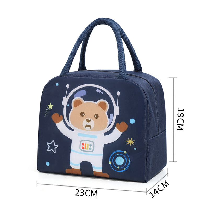 Cartoon Insulated Lunch Bag with Handle