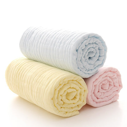Plain Gauze Baby Bath Towel