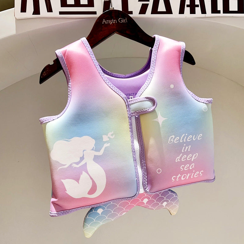 Children Cartoon Buoyancy Swimming Vest