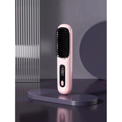Rechargeable Hair Straightening Comb
