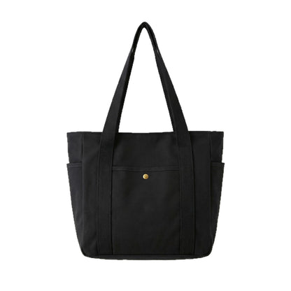 Versatile Canvas Tote Bag with Double Straps