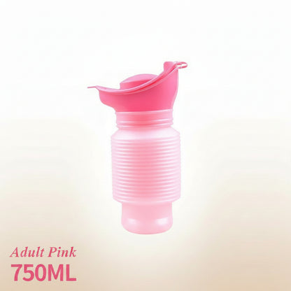 Collapsible Travel Urinal with Cartoon Lids