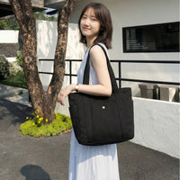 Versatile Canvas Tote Bag with Double Straps