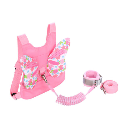 Children's anti-lost traction rope backpack