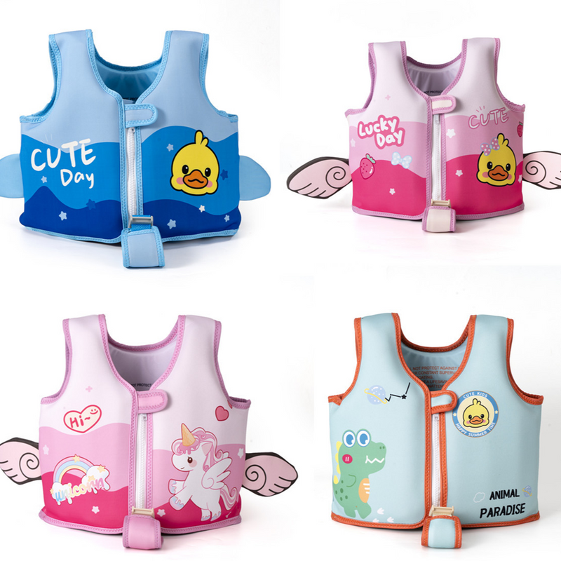 Children Cartoon Buoyancy Swimming Vest