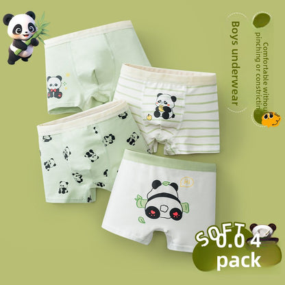 Children's breathable boxer shorts
