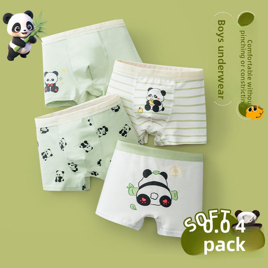 Children's breathable boxer shorts