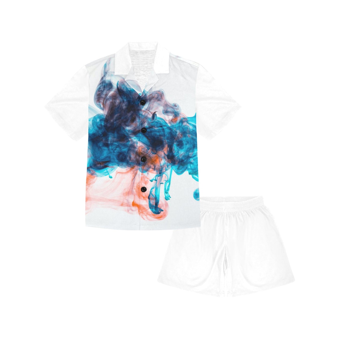 V-Neck Short Pajama Set