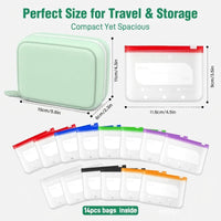 Portable Travel Silicone Storage Bag