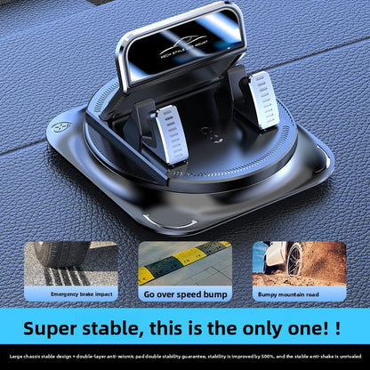 Rotating Adhesive Car Phone Mount for Dashboard