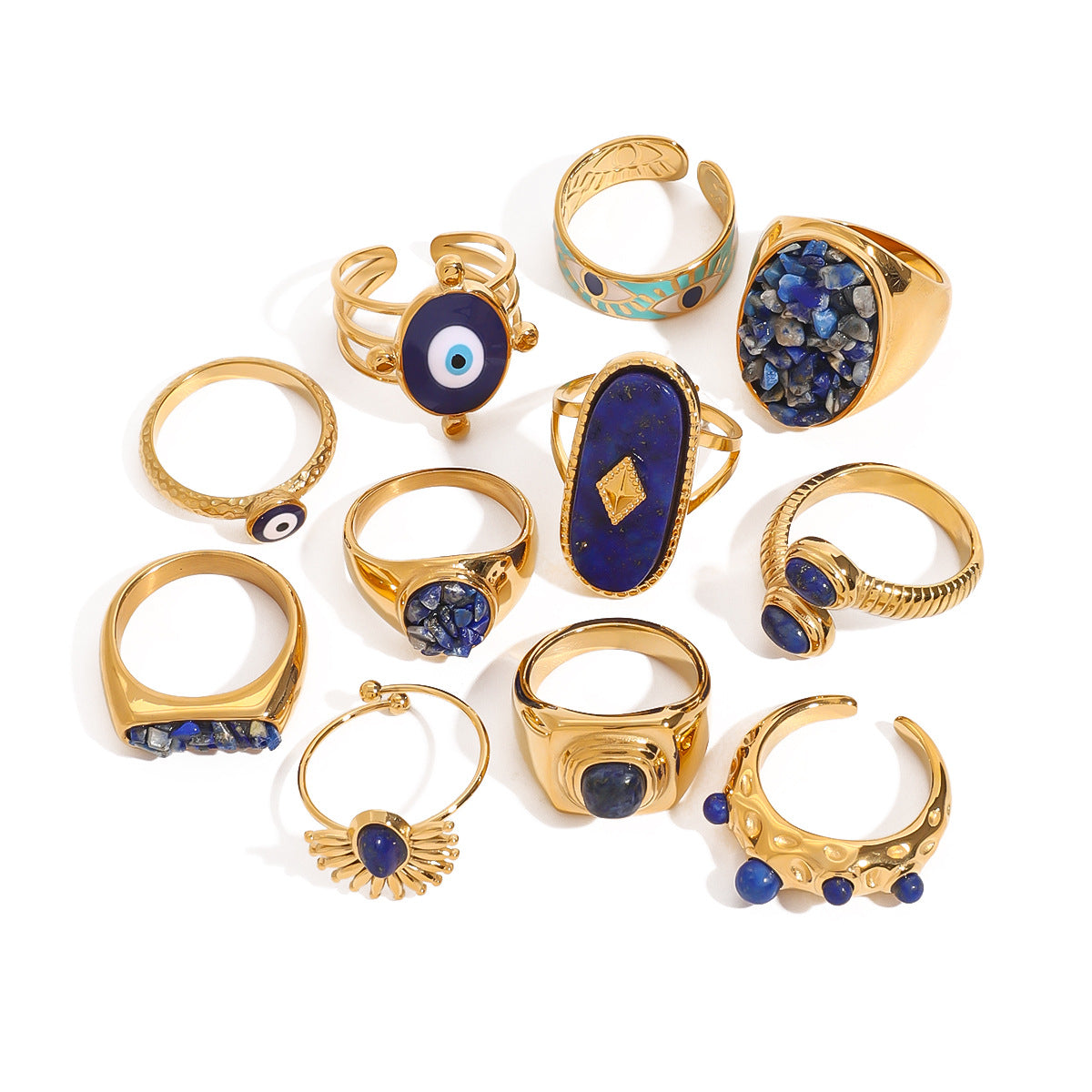 Ring with Natural Stone