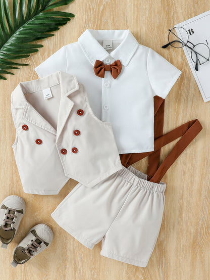 Boys Three-Piece Suit Set