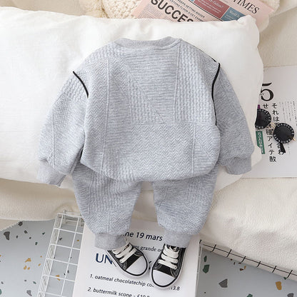 Kids Long Sleeve Two-Piece Set