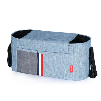 Portable waterproof baby stroller hanging bag