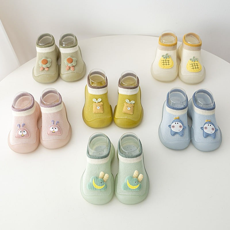 Eldorado Kidz Baby First Walker Shoes With Cute Animal Appliques