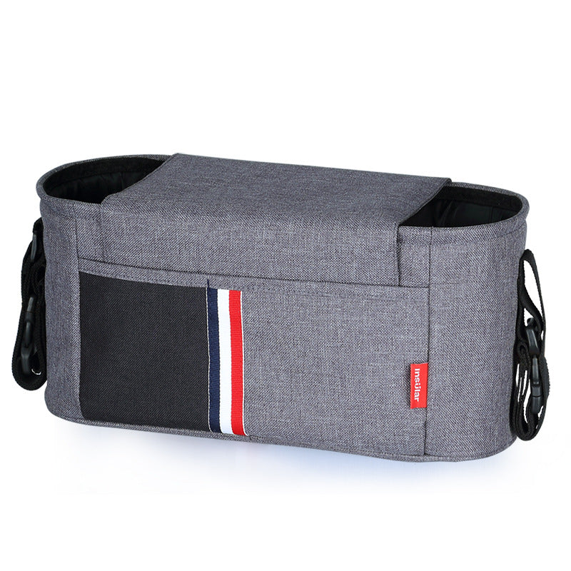 Portable waterproof baby stroller hanging bag