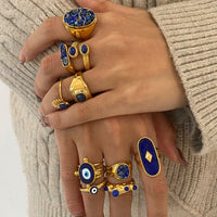Ring with Natural Stone