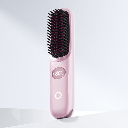 Rechargeable Hair Straightening Comb